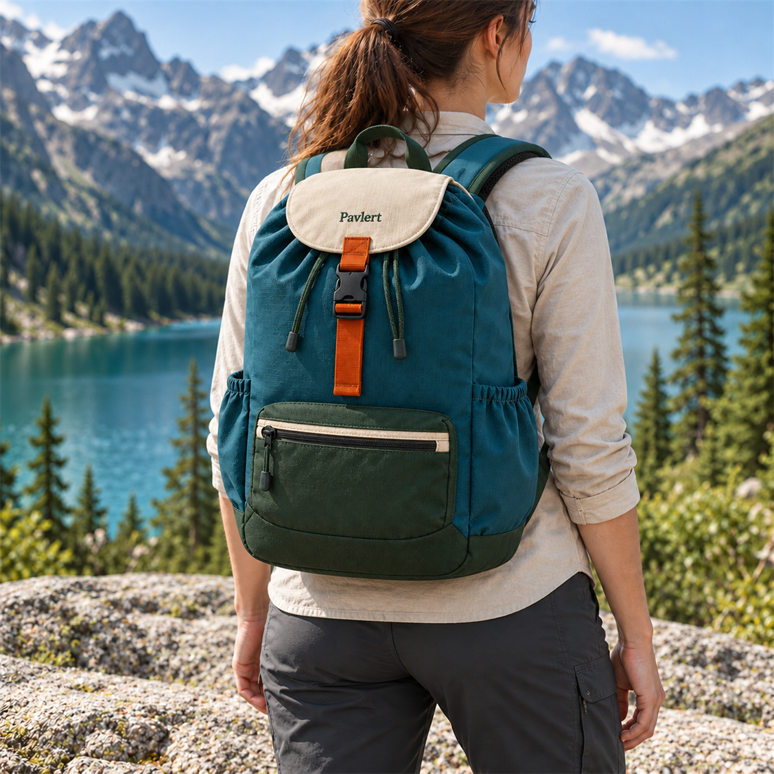 Pavlert Cascade Trail Pack 24L fit or organization view