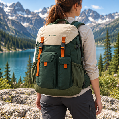 Pavlert Timber Heritage Pack 30L fit or organization view